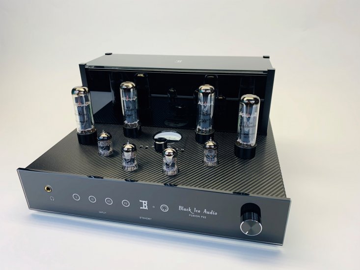 Black Ice Audio Fusion F22 Integrated Amp - Click Image to Close